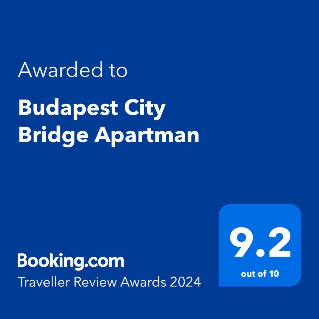 Budapest City Bridge Apartman Exterior foto